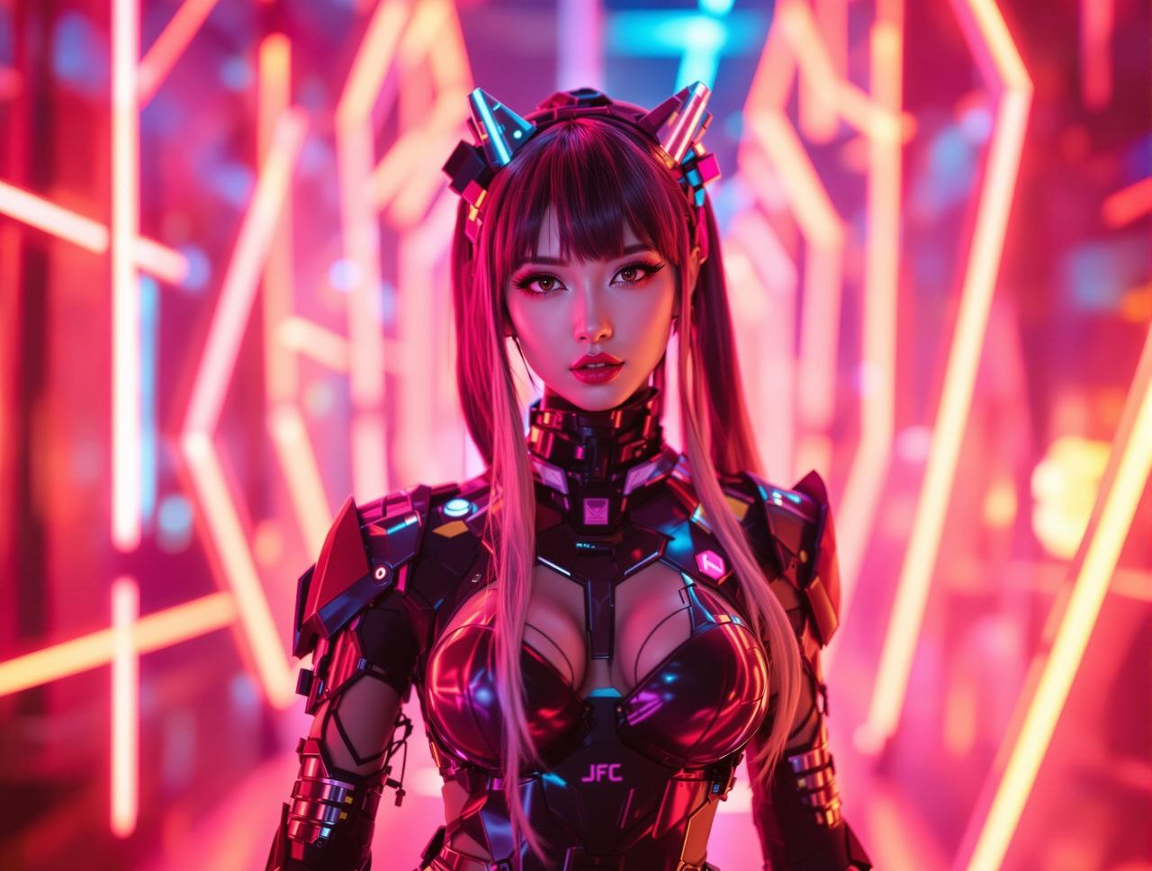 推女郎 - 赛博朋克未来感 - 林星辰 - 唯美Coser写真摄影